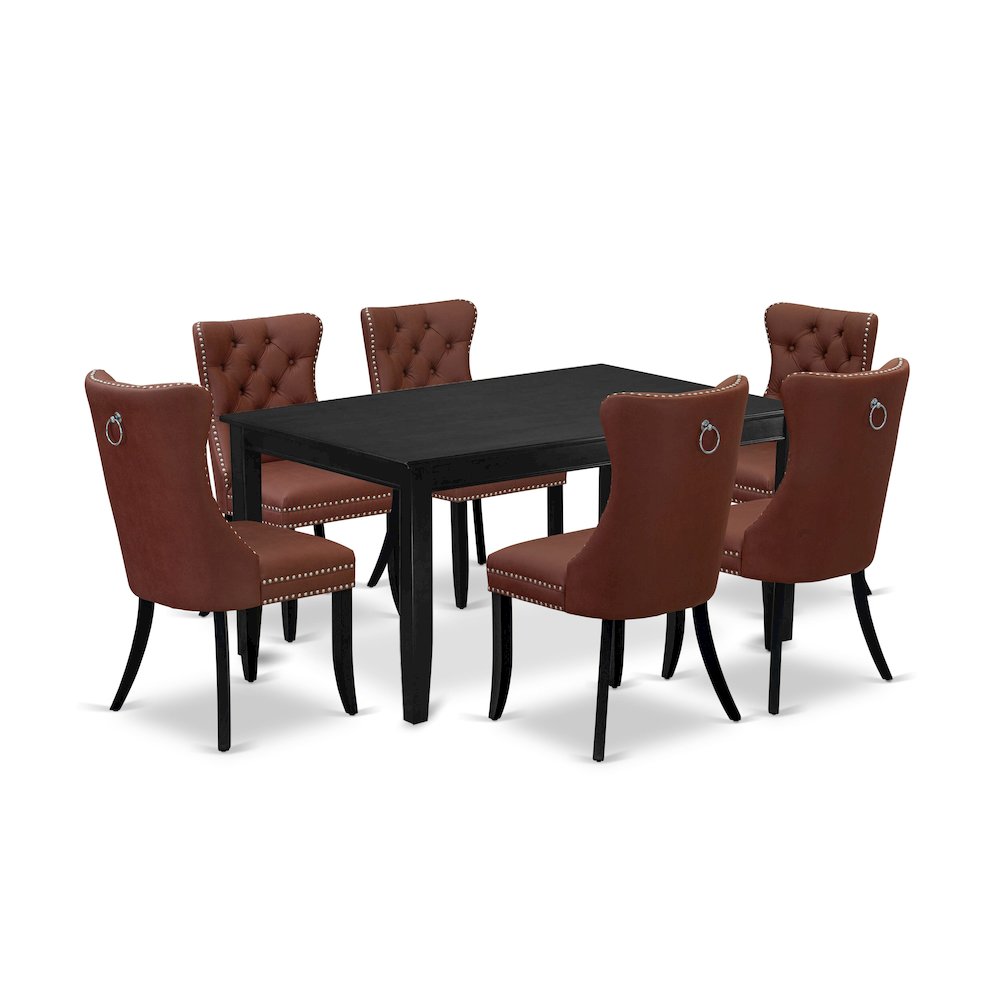 7 Piece Dining Room Table Set. Picture 1