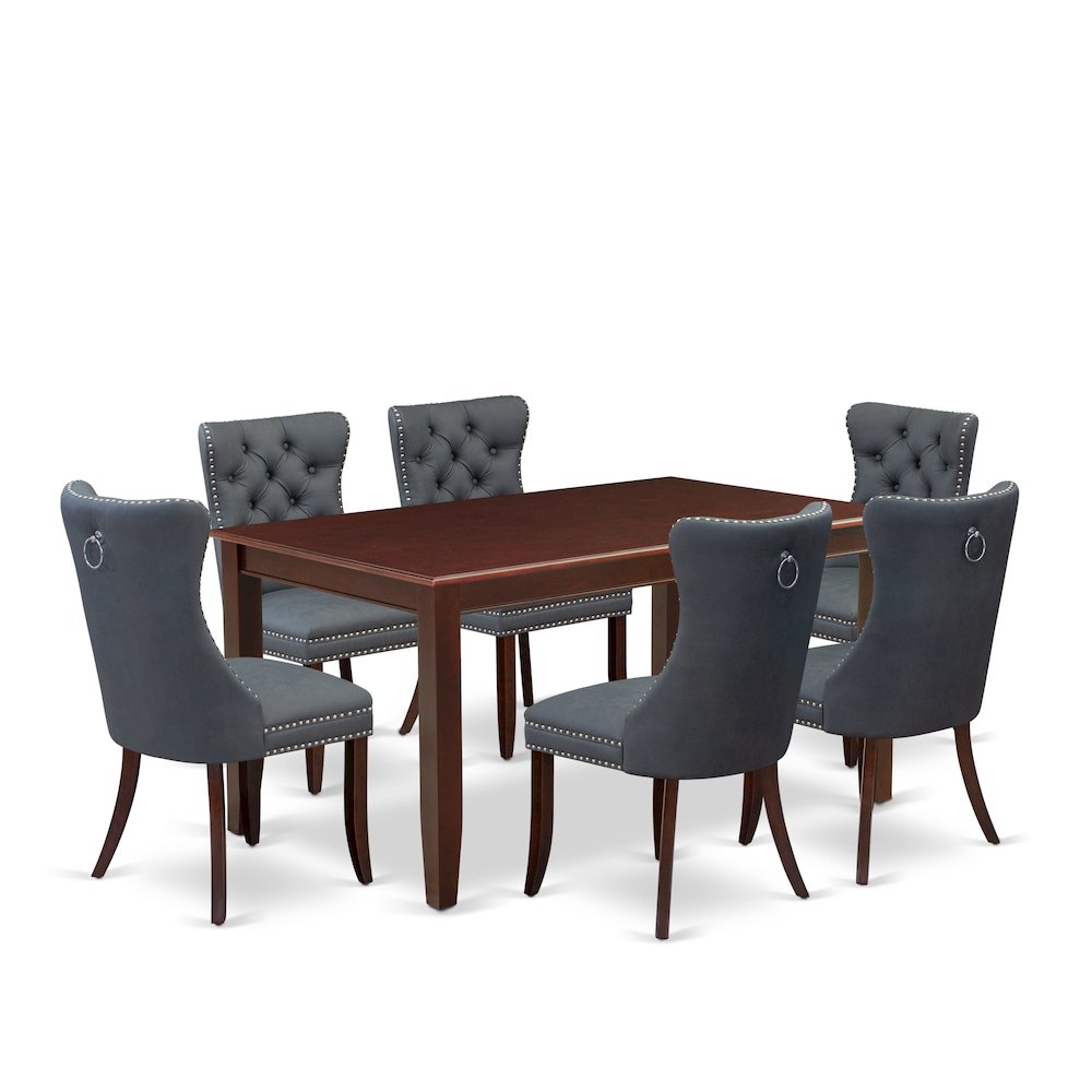 7 Piece Dining Room Table Set. Picture 1