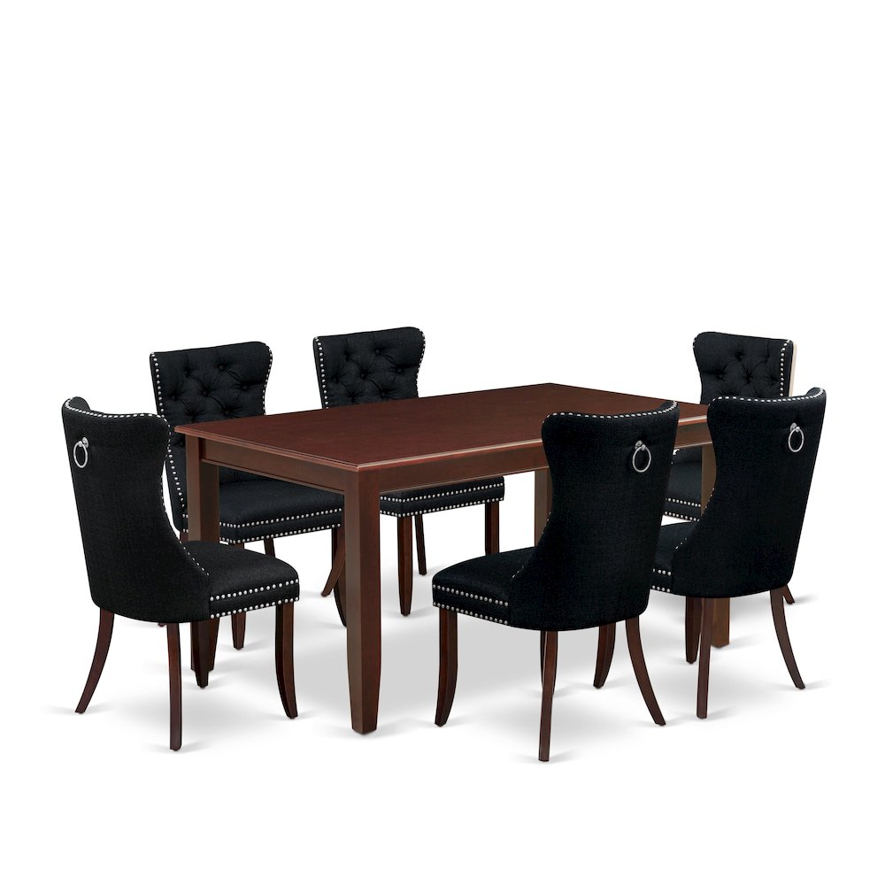 7 Piece Kitchen Table & Chairs Set. Picture 1