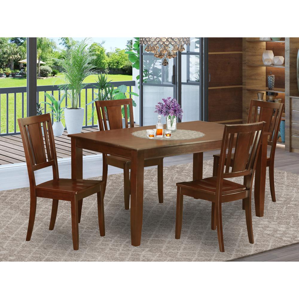 5  Pc  Dining  room  set-Dinette  Table  and  4  Dining  Chairs. Picture 4