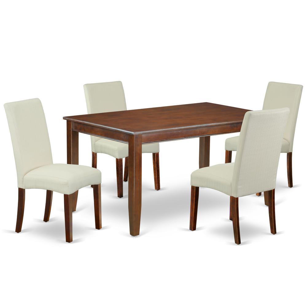 Dining Room Set Mahogany, DUDR5-MAH-01. Picture 1