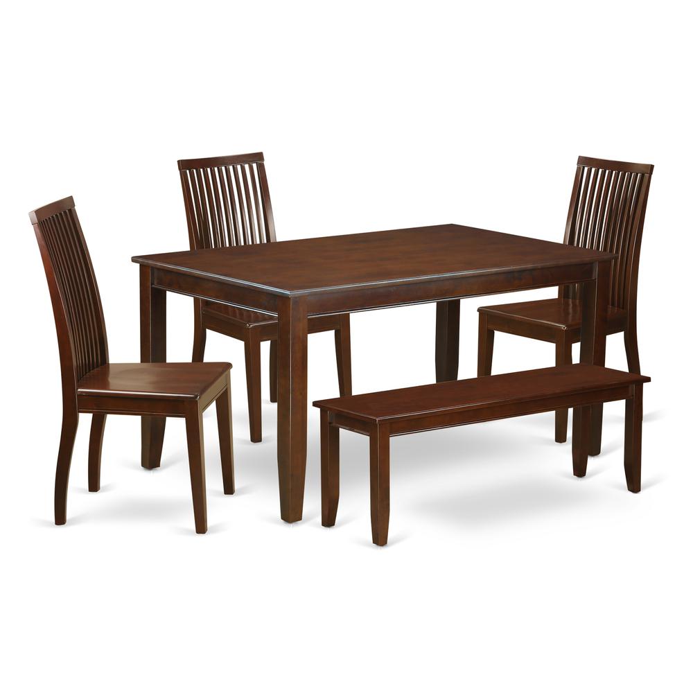 Dining Room Set Mahogany, DUIP6-MAH-W. Picture 1