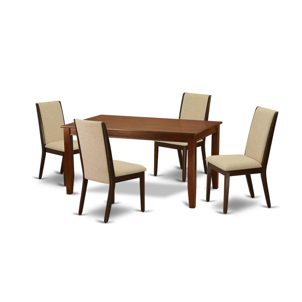 Dining Room Set Mahogany, DULA5-MAH-04. Picture 1