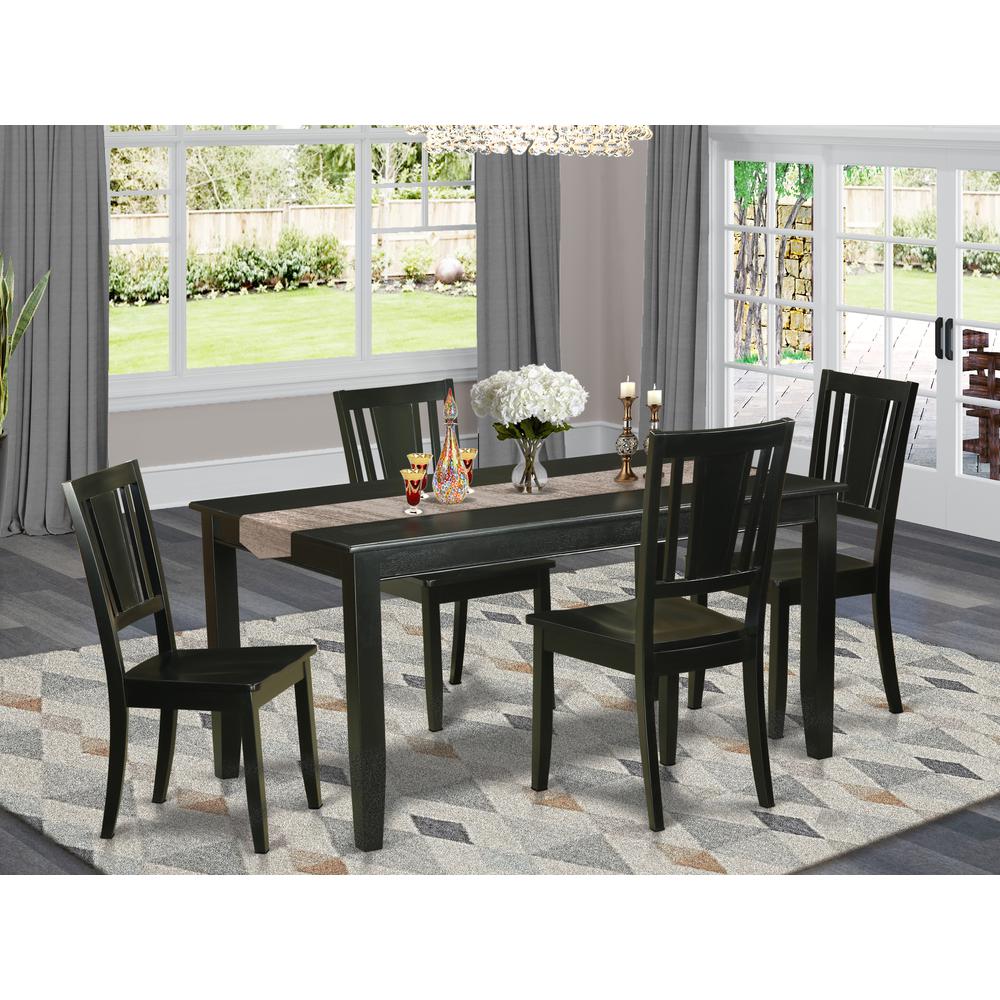 5  Pc  Dining  room  set  for  4-Dining  Table  and  4  Dining  Chairs. Picture 4