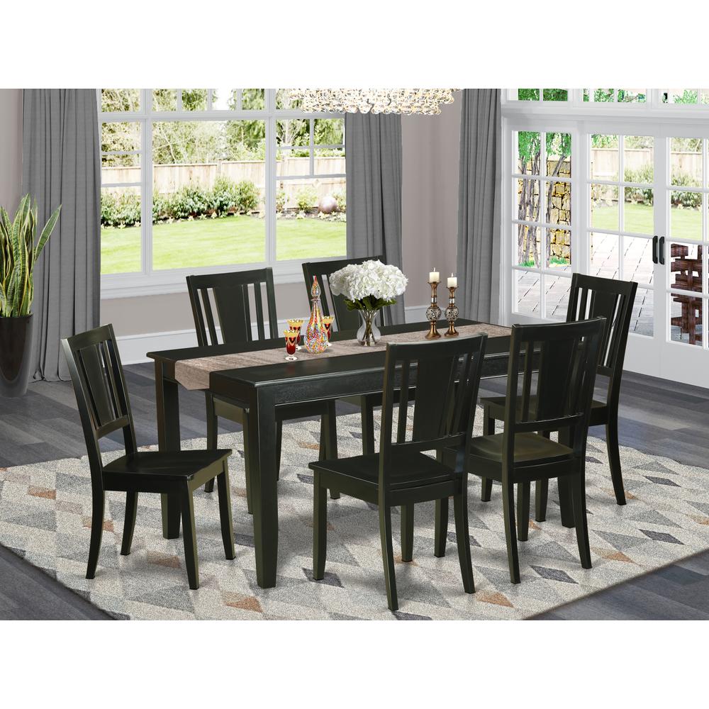 7  Pc  Dining  room  set  for  6  -Dining  Table  and  6  Chairs  for  Dining  Chairs. Picture 4
