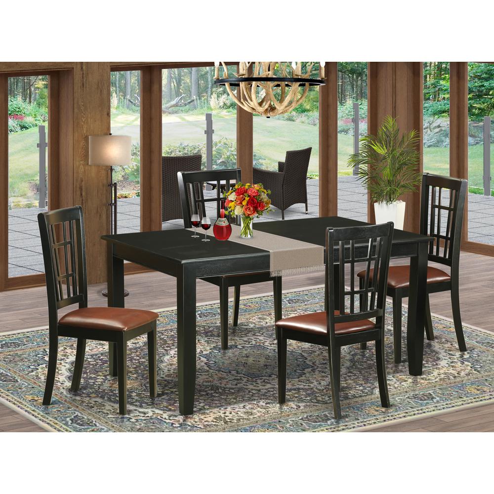 5  PcTable  and  chair  set  for  4-Table  and  4  Chairs. Picture 4