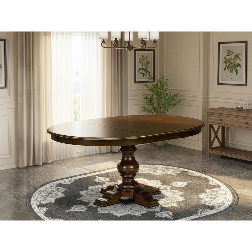 5-Piece Kitchen Set, Espresso. Picture 3