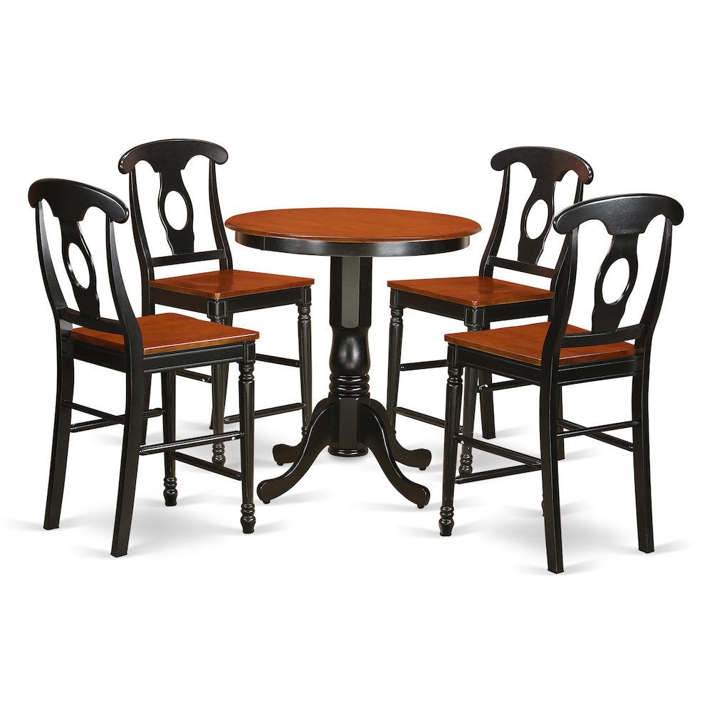 5  Pc  Dining  counter  height  set  -  high  top  Table  and  4  Dining  Chairs.. Picture 1