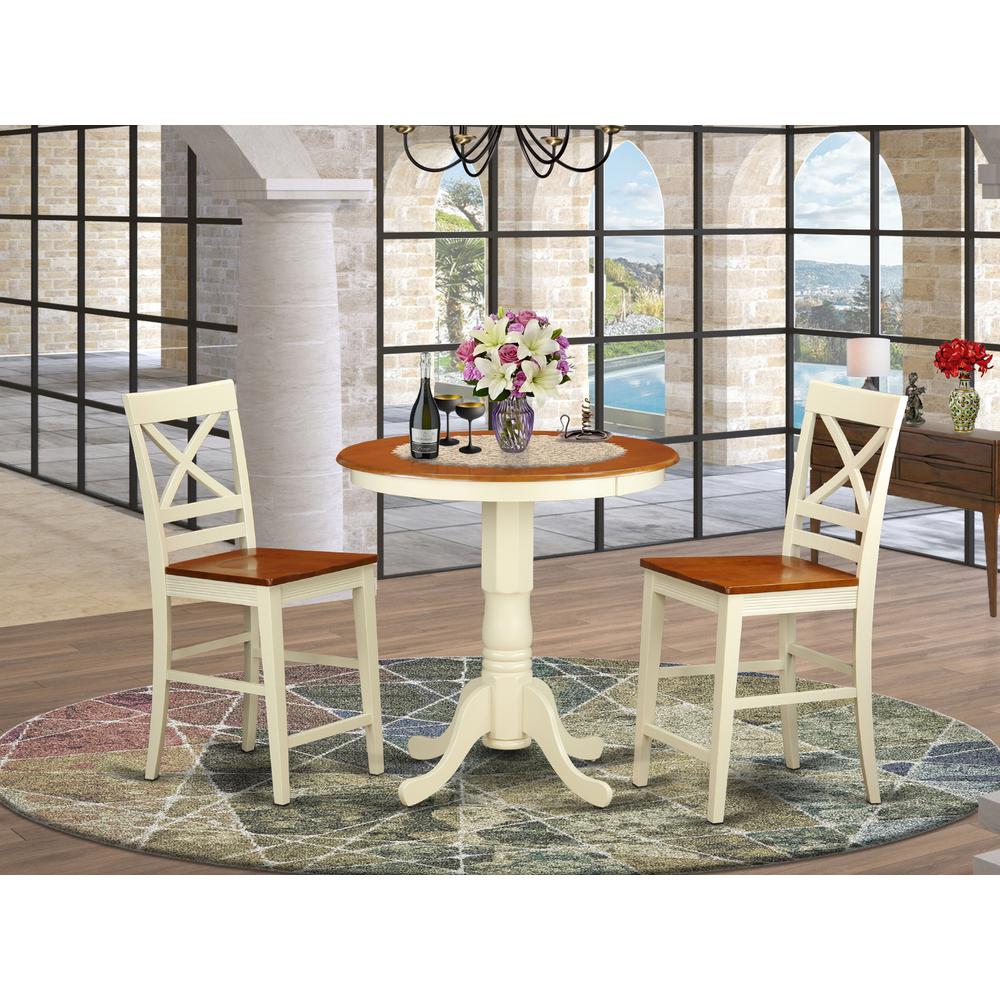 3  Pc  counter  height  Dining  set  -  counter  height  Table  and  2  counter  height  stool.. Picture 4