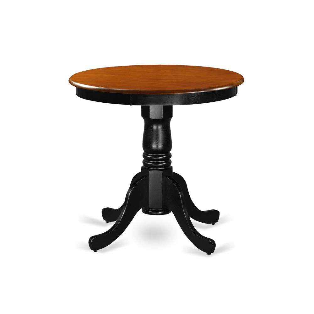 Dining Table Black & Cherry, EMT-BCH-TP. Picture 1