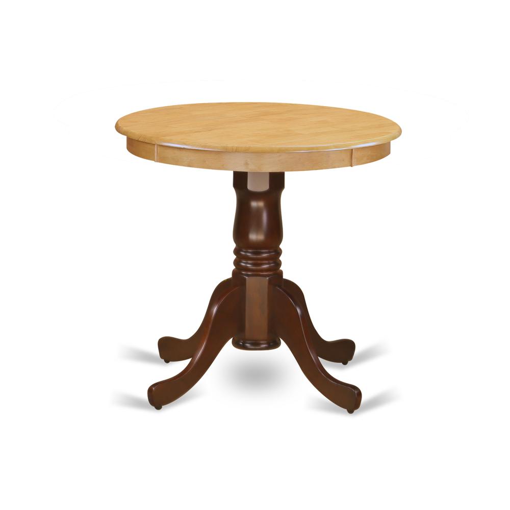 Dining Table Oak & Mahogany, EMT-OMA-TP. Picture 1
