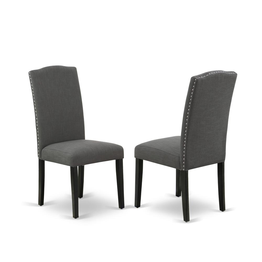 Dining Room Set Black, WEEN5-BLK-20. Picture 4