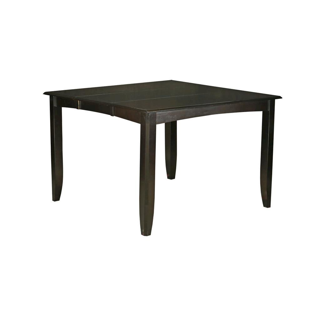 Elegant 9-Piece Square Dining Table Set for 8 with Counter Chairs. Picture 4