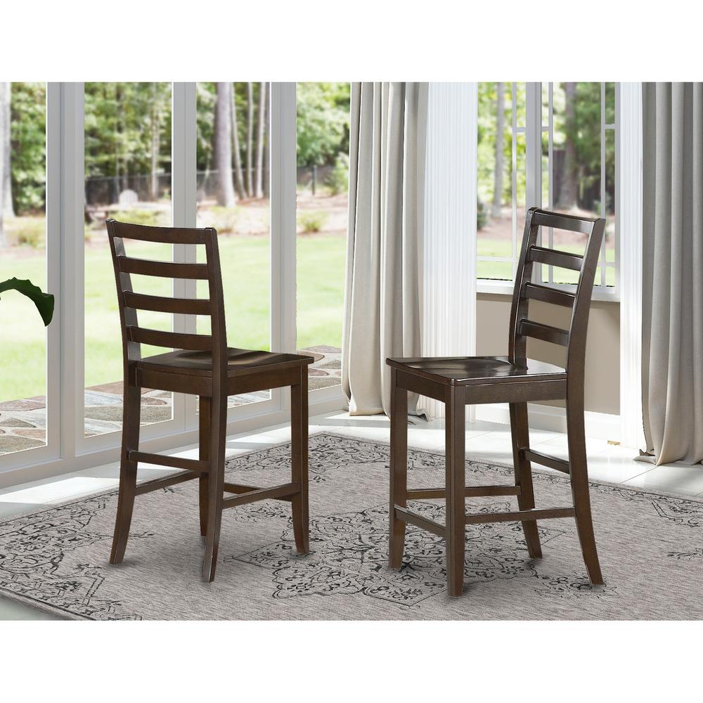 Fairwinds  Stool    Wood  Seat  with  lader  back,  Set  of  2. Picture 2