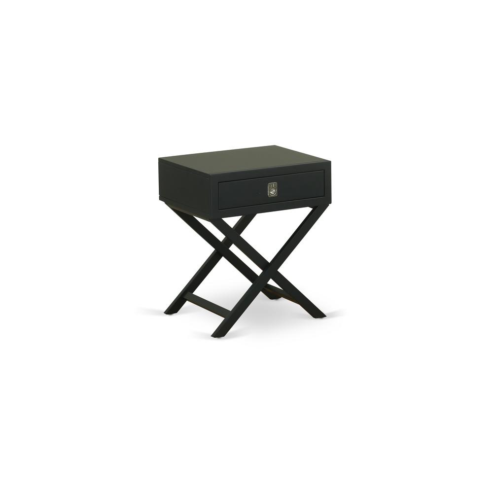 Night Stand Black, HANE11. Picture 1