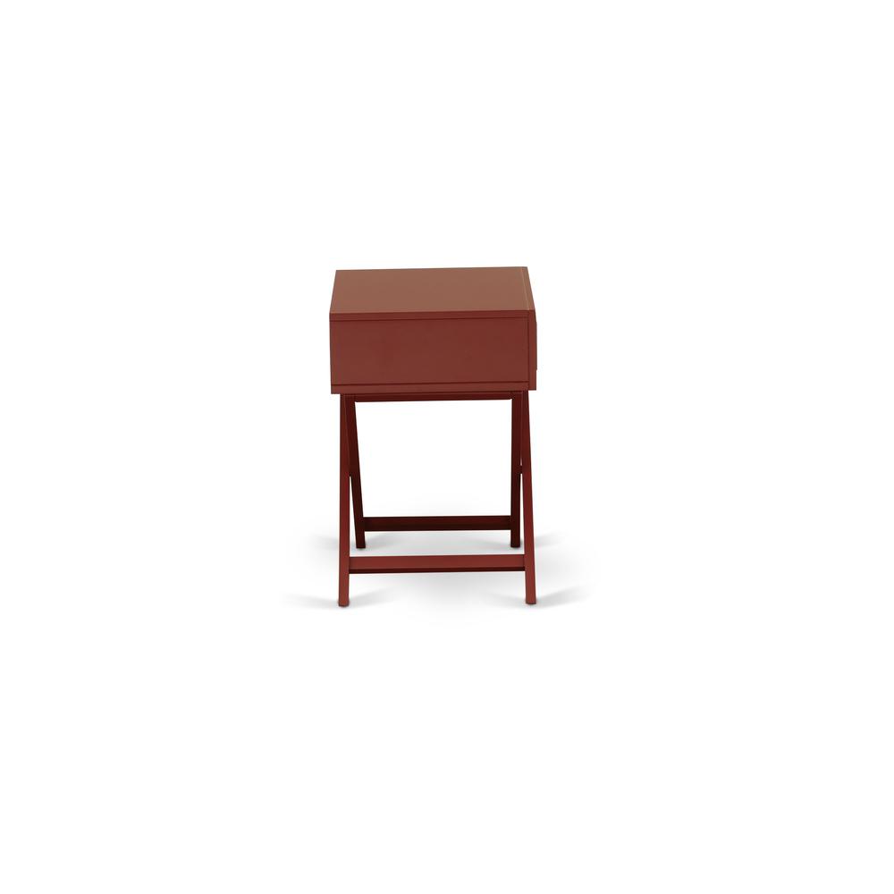 Night Stand Burgundy, HANE13. Picture 4