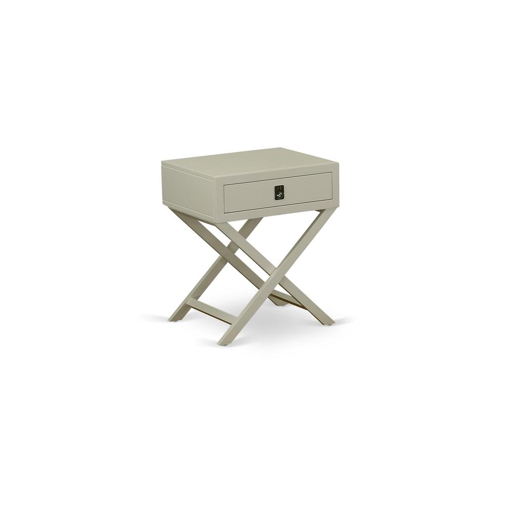 Night Stand Urban Gray, HANE14. Picture 1