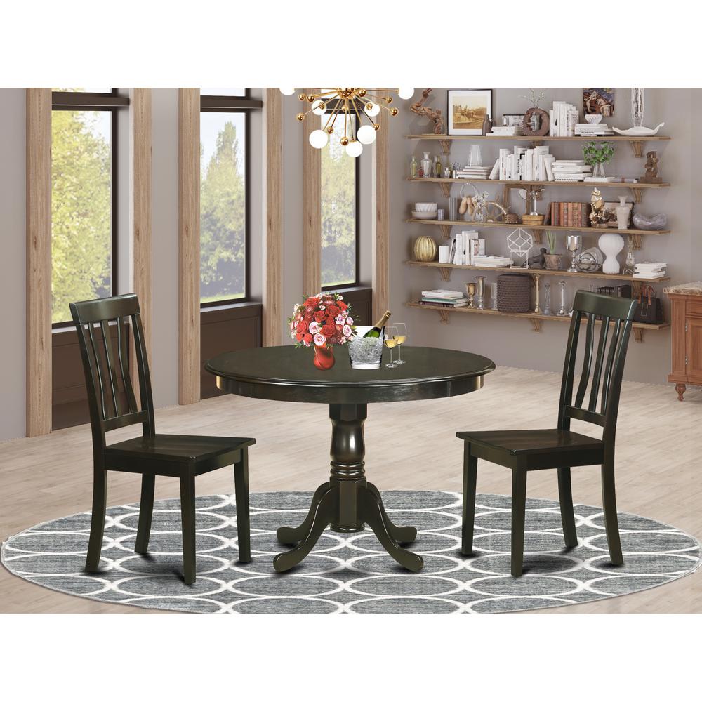 3  PC  small  Kitchen  Table  set-small  Kitchen  Table  set  and  2  dinette  Chairs.. Picture 4