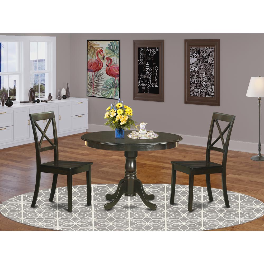 3  Pc  Kitchen  Table  set-Table  and  2  Dining  Chairs. Picture 4