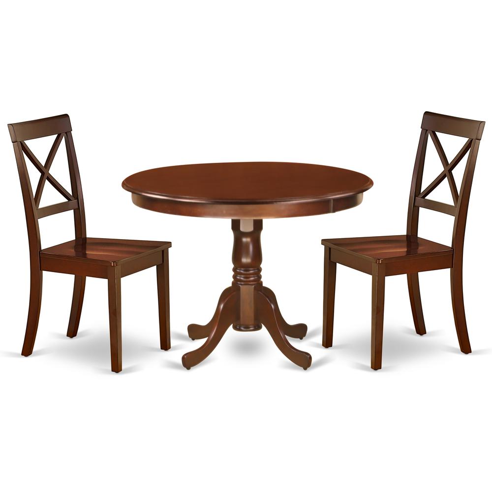 Dining Room Set Mahogany, HLBO3-MAH-W. Picture 1