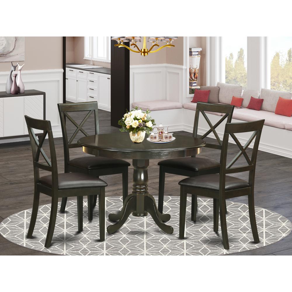 5  Pc  Kitchen  nook  Dining  set-Kitchen  Table  and  4  Dinette  Chairs.. Picture 4