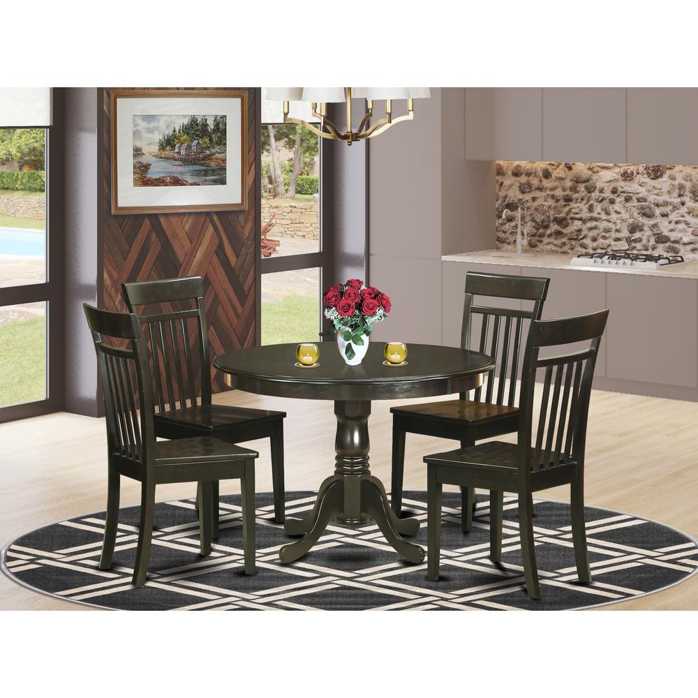 5  Pc  Kitchen  nook  Dining  set-breakfast  nook-Table  and  4  dinette  Chairs.. Picture 4