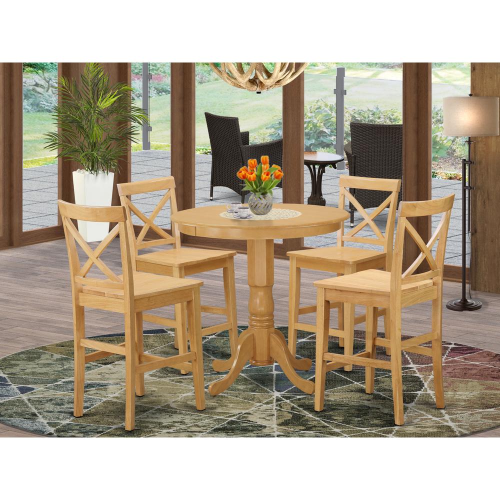5  Pc  counter  height  Dining  room  set  -  high  top  Table  and  4  Kitchen  Chairs.. Picture 4