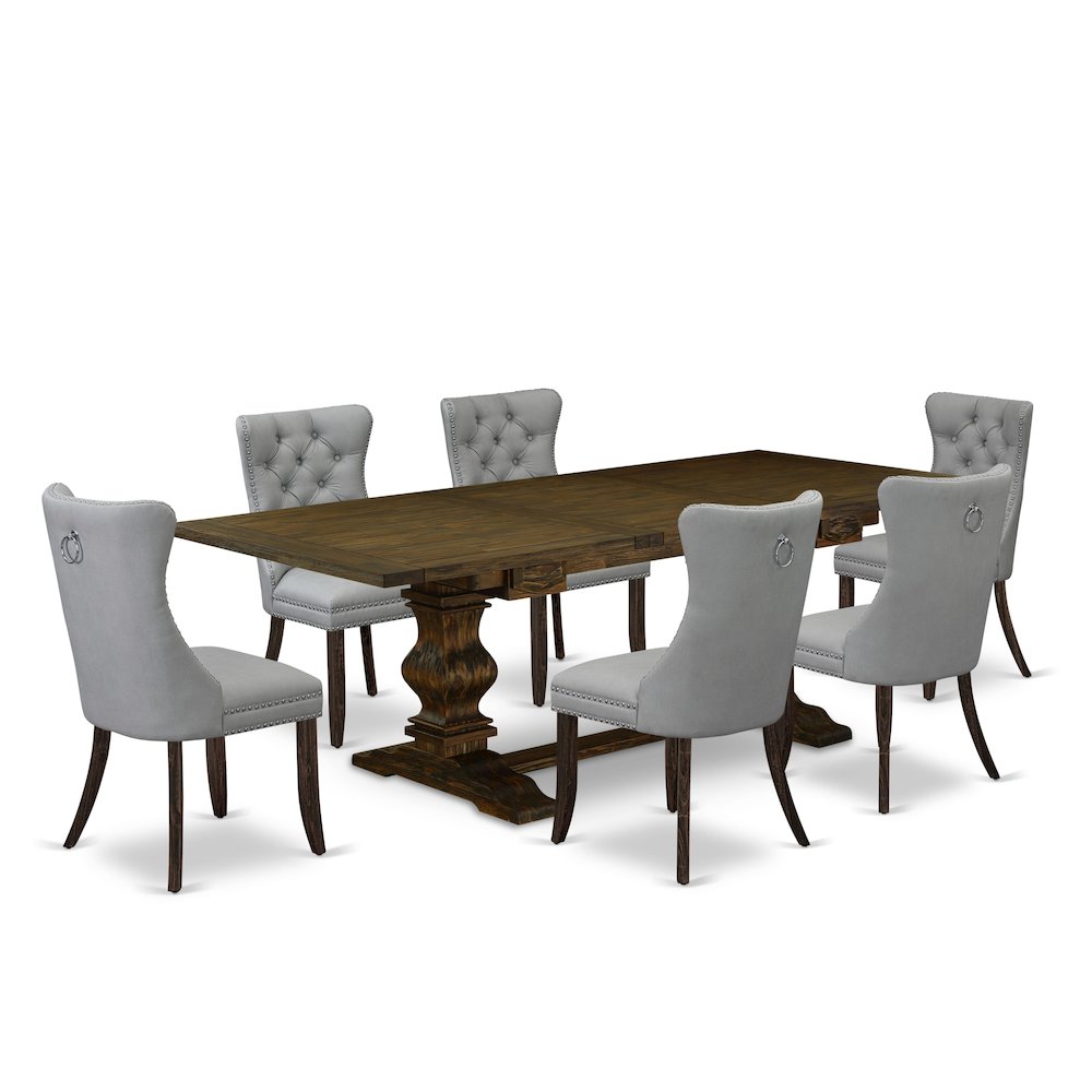 7 Piece Dining Set. Picture 1