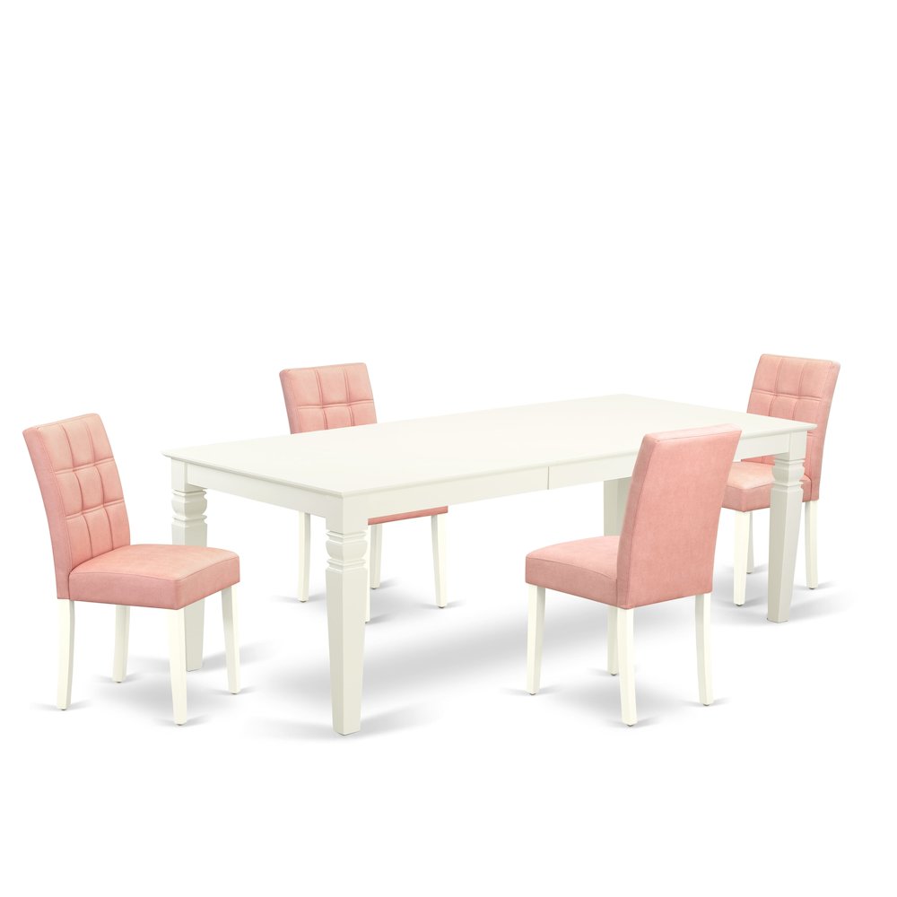 5 Piece Dinner Table Set contain A Kitchen Table. Picture 1