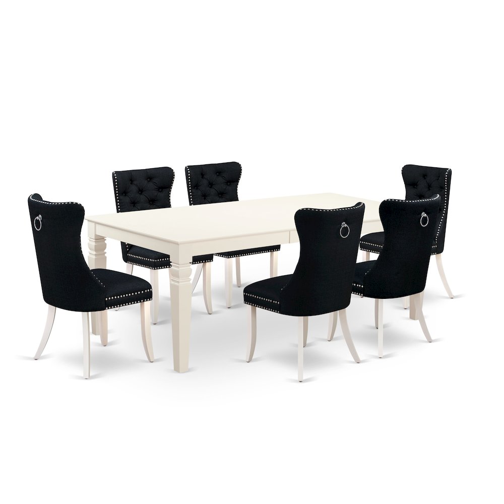 7 Piece Dining Set. Picture 1