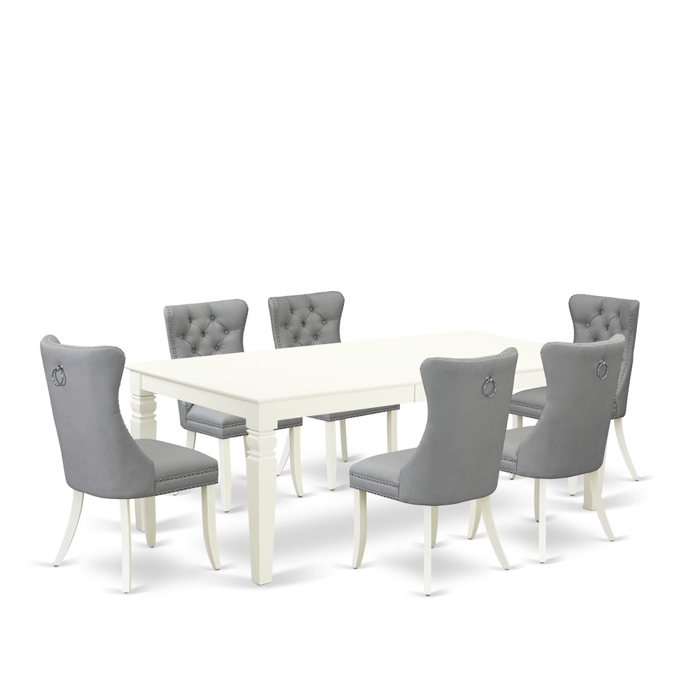7 Piece Dining Set. Picture 1