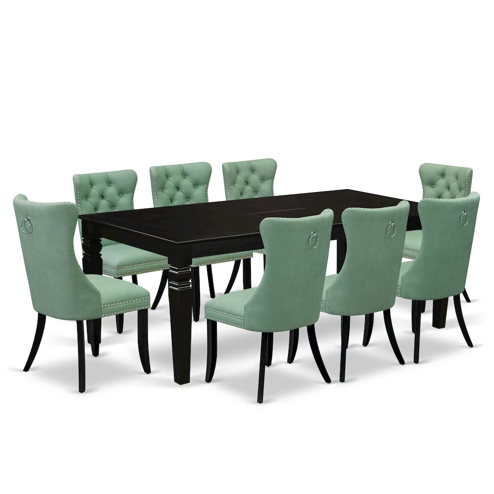 9 Piece Dining Set. Picture 1