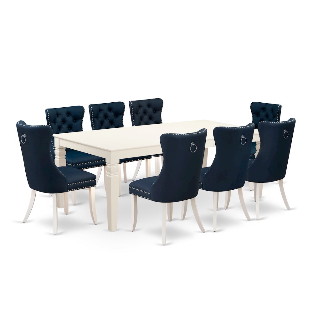 9 Piece Dining Table Set. Picture 1