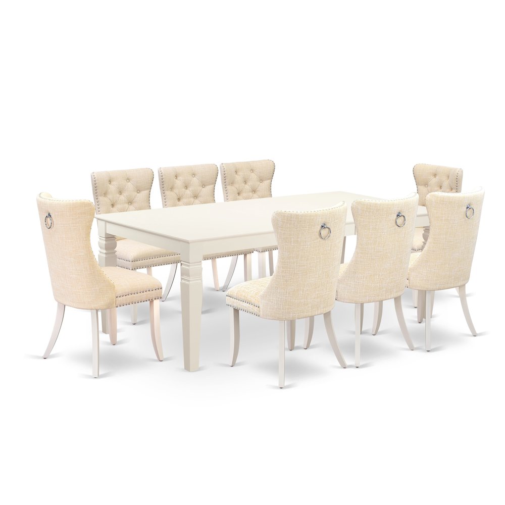 9 Piece Dining Table Set. Picture 1