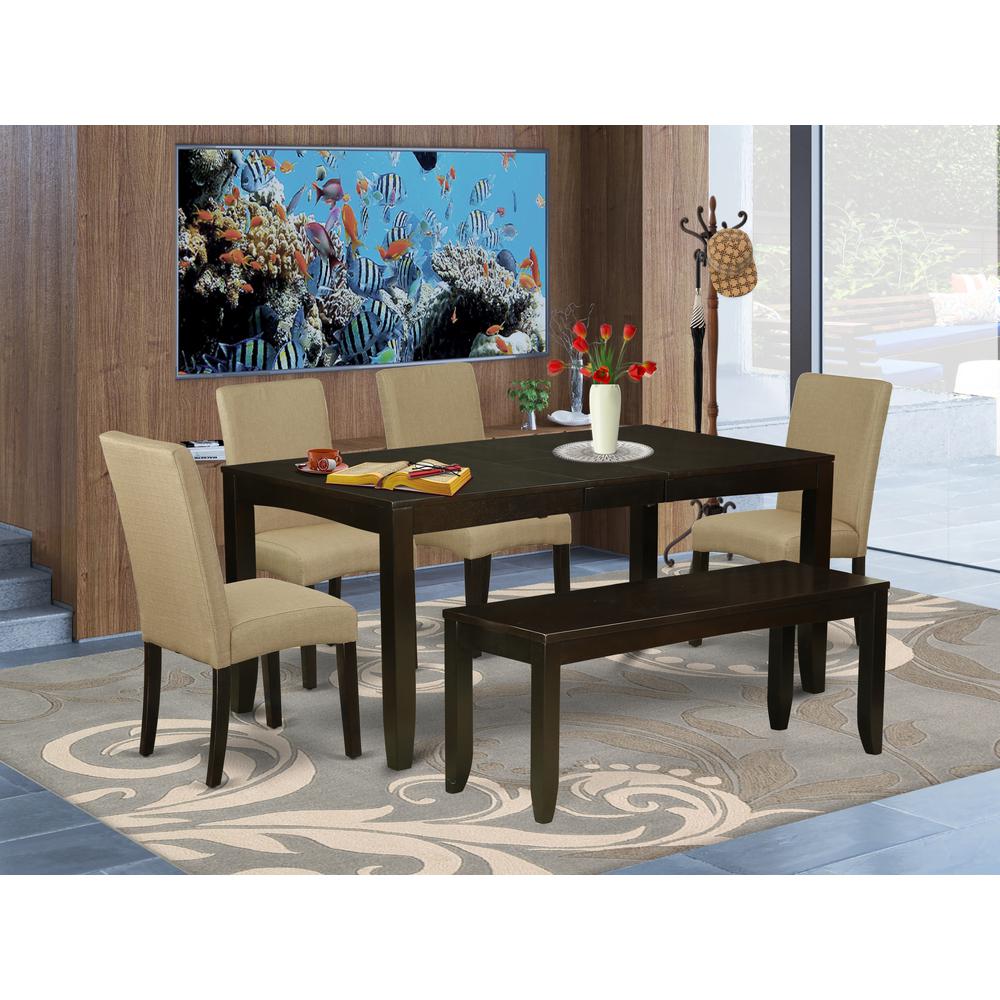 Dining Room Set Cappuccino, LYDR6-CAP-03. Picture 2
