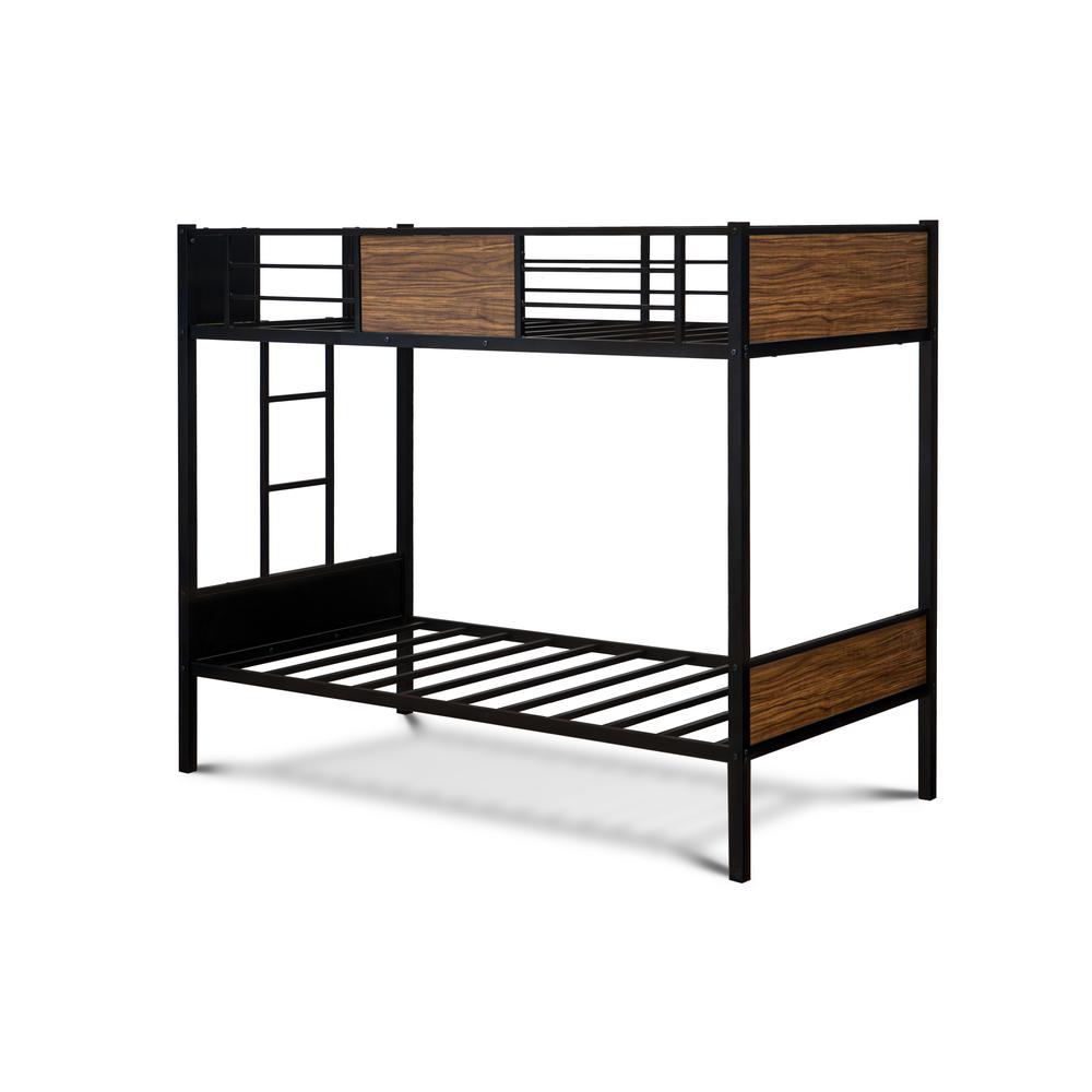 LYT0BLK Lynfield  Twin Bunk Bed. Picture 4
