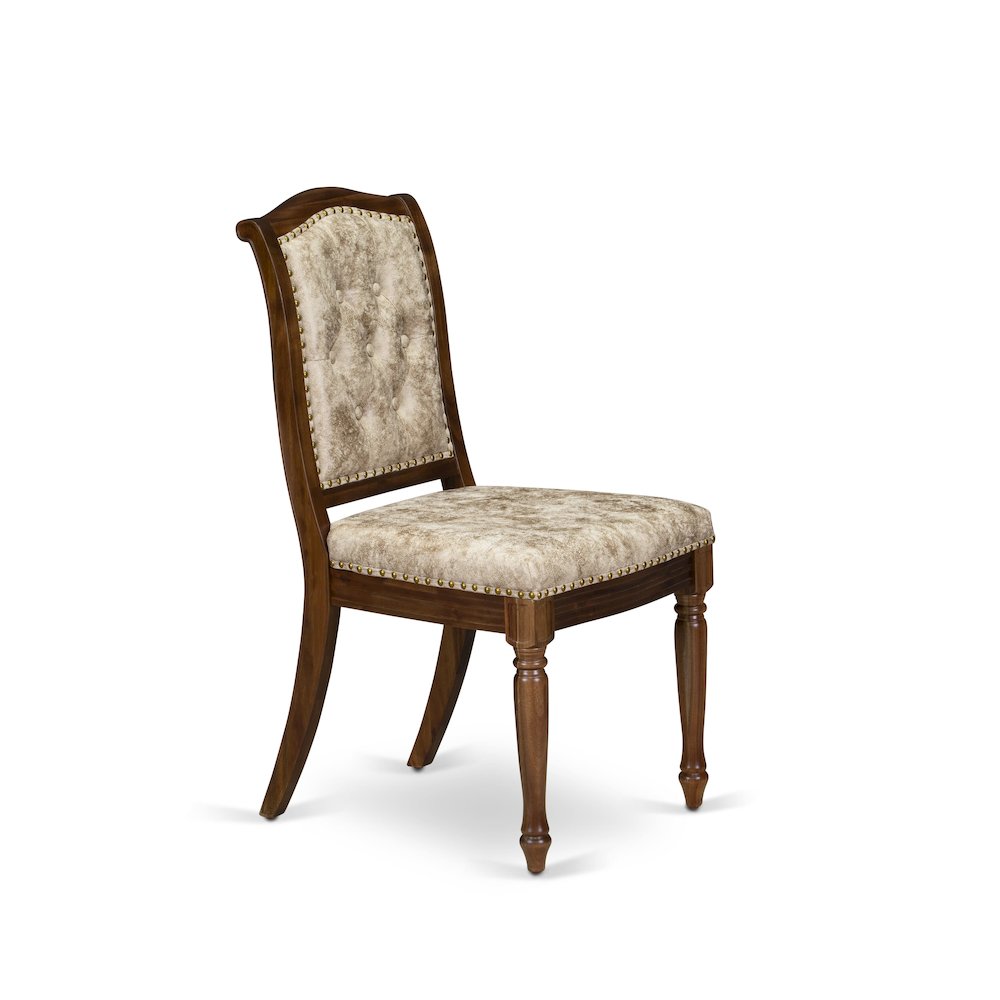 Upholstered Dining Chairs Set of 2. Picture 4