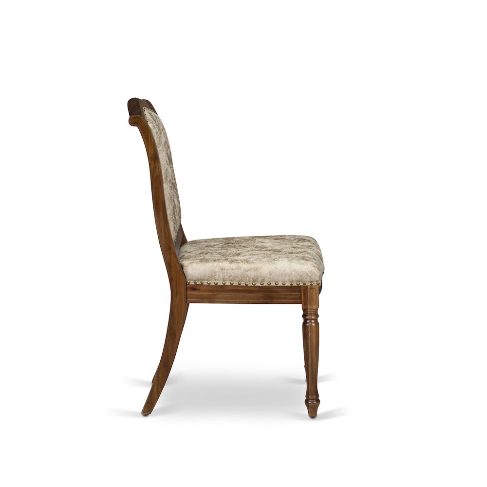 Upholstered Dining Chairs Set of 2. Picture 5