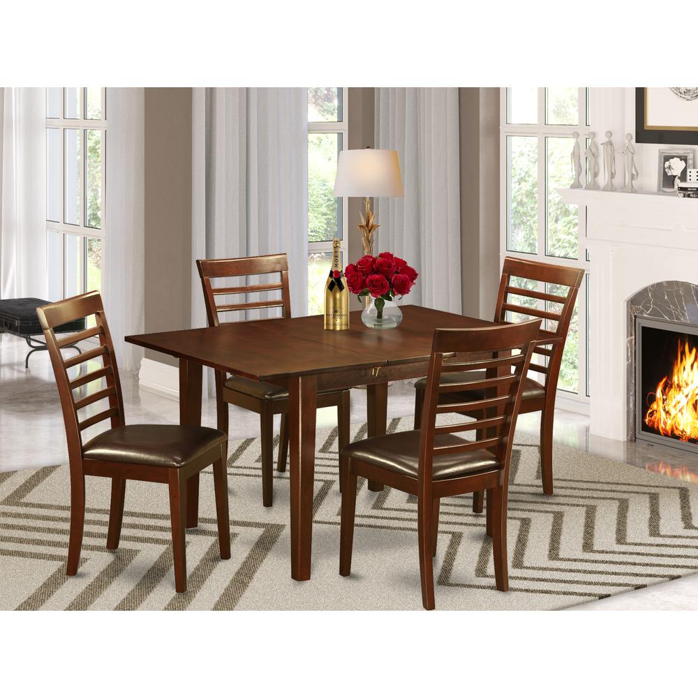 5  Pc  Kitchen  dinette  set-small  Dining  Tables  and  4  Dining  Chairs. Picture 4