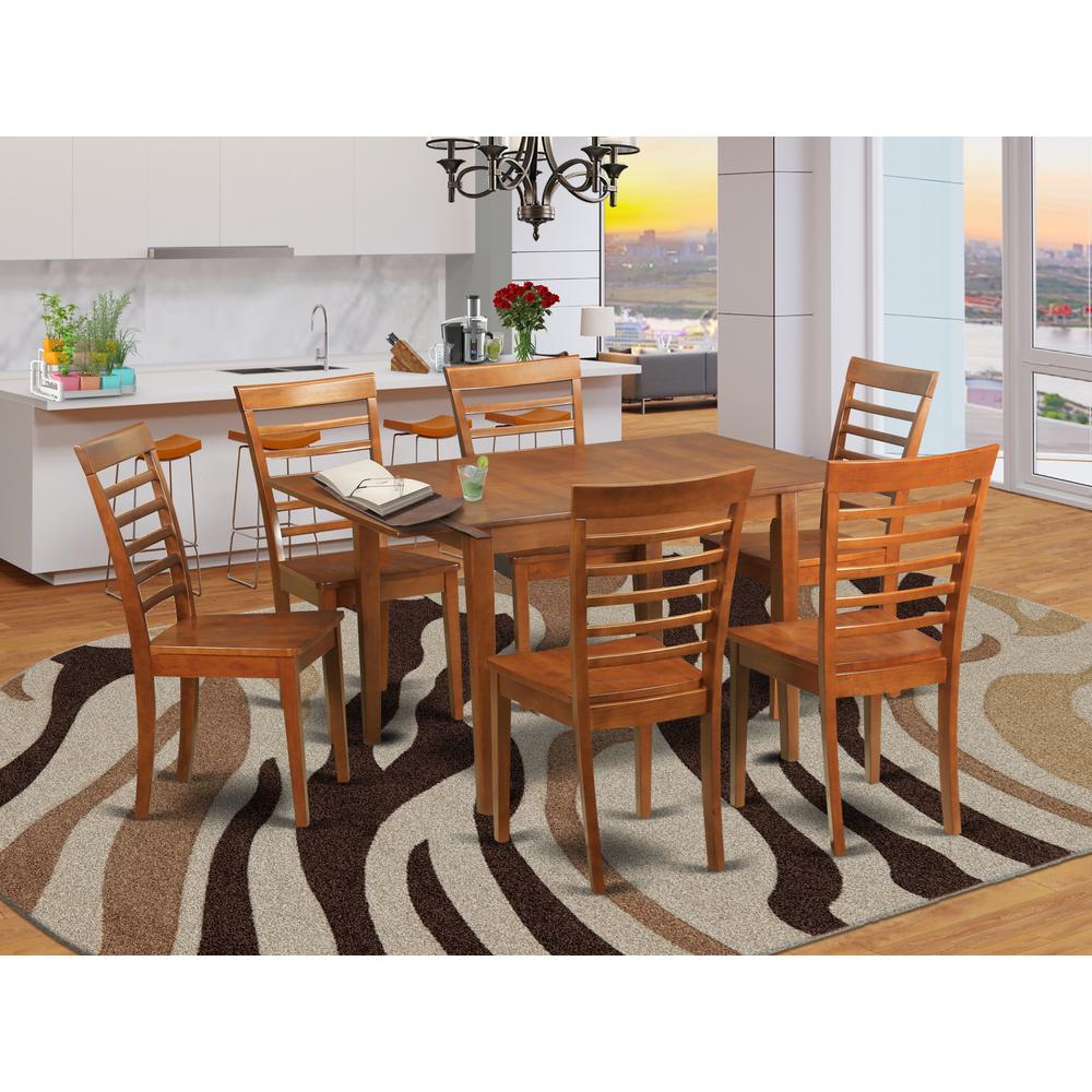 7  Pc  dinette  set-small  Dining  Tables  with  6  Dining  Chairs. Picture 4