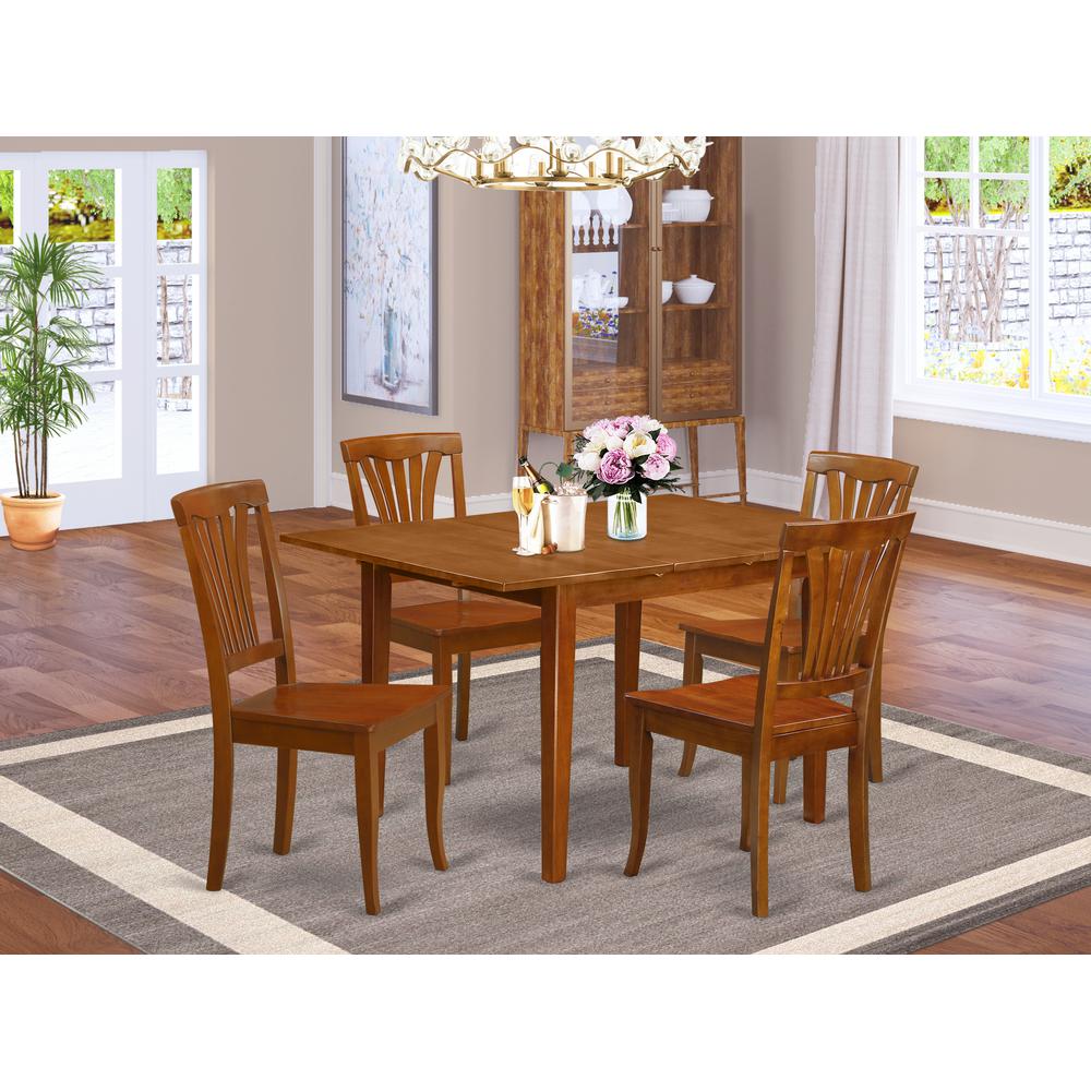 5  Pc  small  Kitchen  Table  set-small  Kitchen  Table  and  4  Kitchen  Chairs. Picture 4