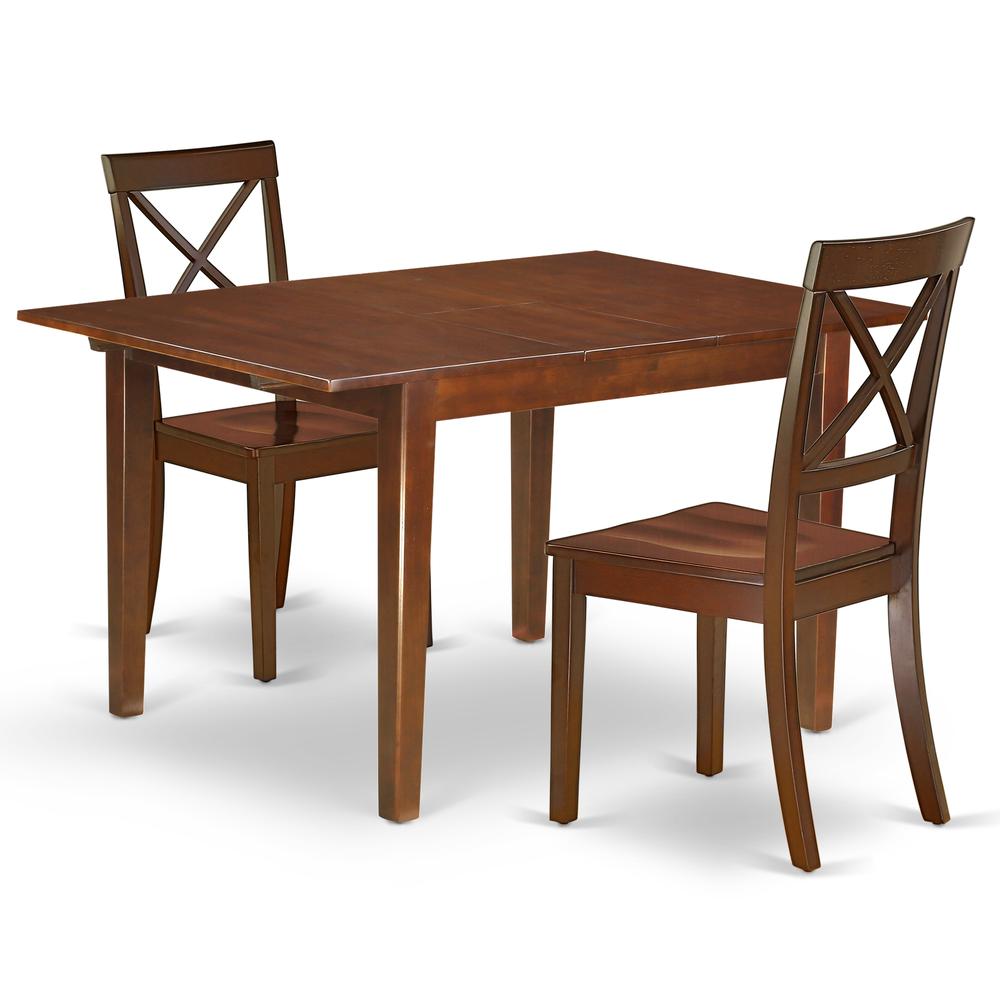 Dining Room Set Mahogany, MLBO3-MAH-W. Picture 1