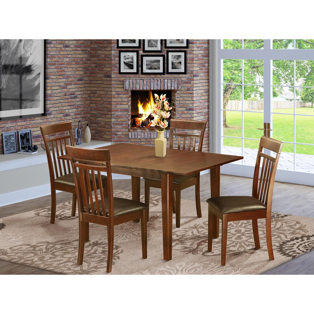5  Pc  Kitchen  dinette  set-Kitchen  Tables  and  4  Dining  Chairs. Picture 4