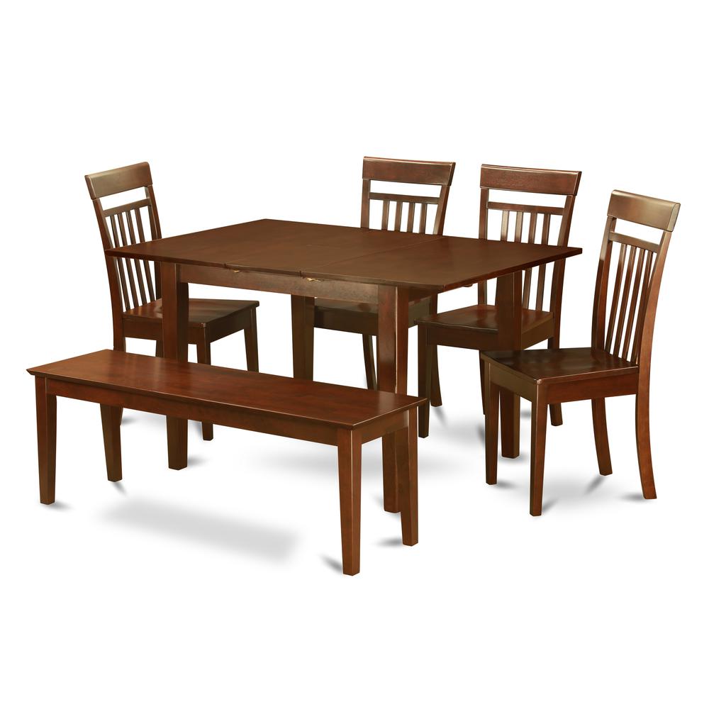 Dining Room Set Mahogany, MLCA6-MAH-W. Picture 1