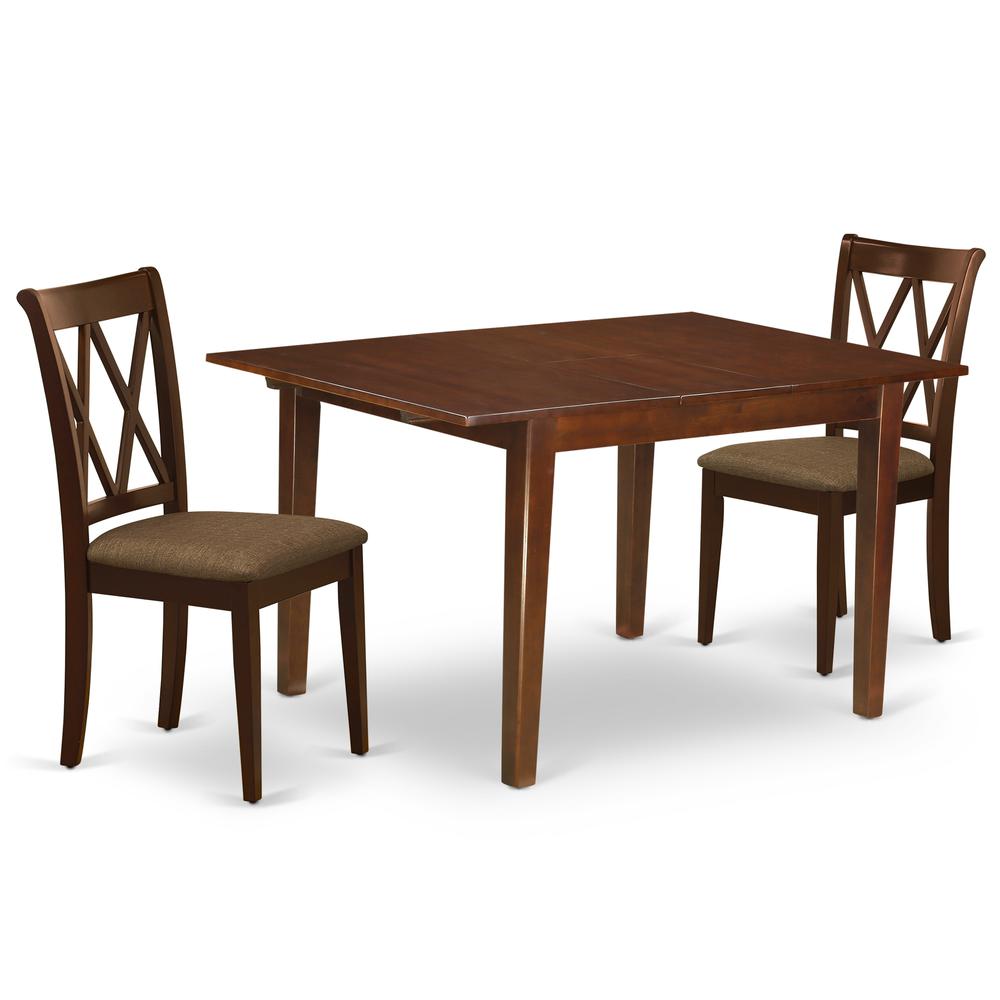 Dining Room Set Mahogany, MLCL3-MAH-C. Picture 1
