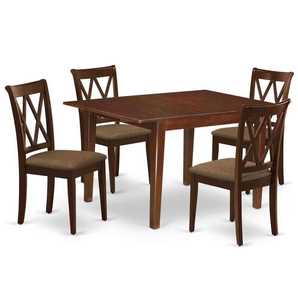 Dining Room Set Mahogany, MLCL5-MAH-C. Picture 1