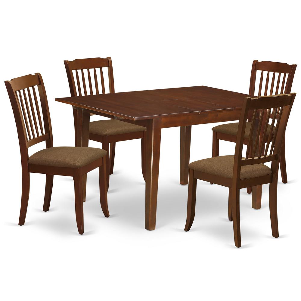 Dining Room Set Mahogany, MLDA5-MAH-C. Picture 1