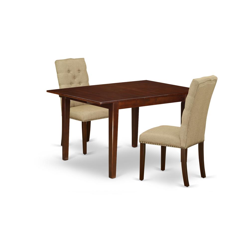 Dining Room Set Mahogany, MLEL3-MAH-16. Picture 1