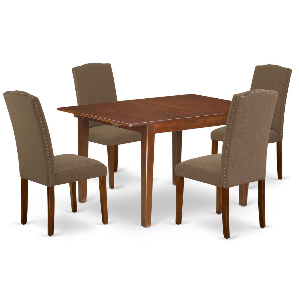 Dining Room Set Mahogany, MLEN5-MAH-18. Picture 1