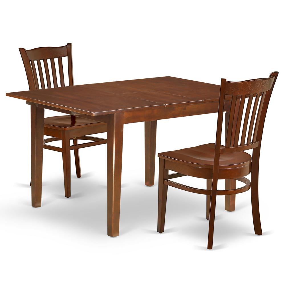 Dining Room Set Mahogany, MLGR3-MAH-W. Picture 1